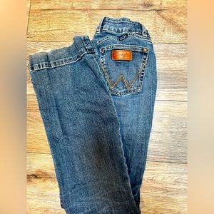 Wrangler trouser flare style jeans